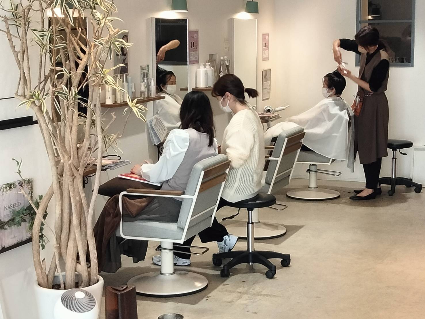 心地よい女性のためのヘアサロンをめざして | 女性のためのオーガニックヘアサロン カウチーモ